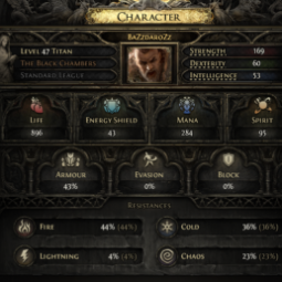 【Level 47 TItan Standard League】✦ 16K  Gold  ✦ SS Desc ✦ 187 Hours // Instant Delivery 0